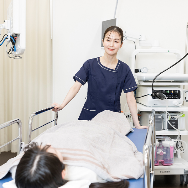 POINT 02 鎮静剤を使える環境